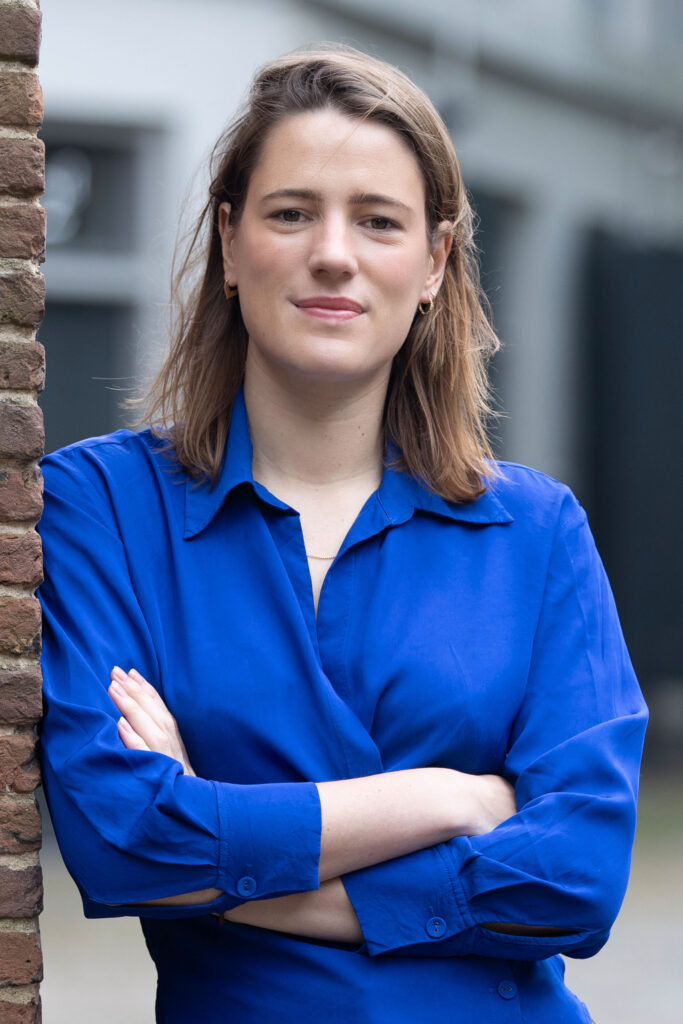 Portret van Sylvia de Kubber