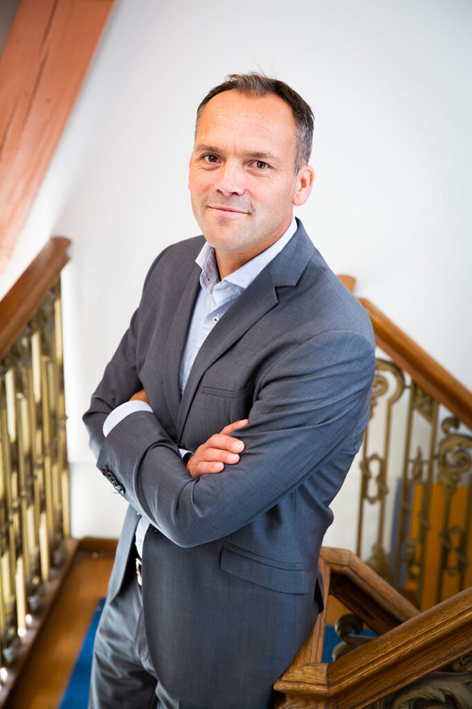 Portairt of Paul Logtens, member of executive board