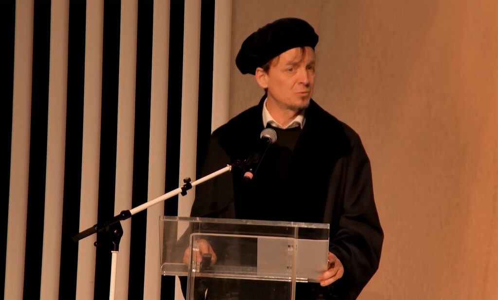 Christoph Henning reads his inaugural lecture