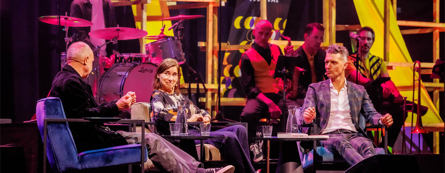 In gesprek op het Betweter Festival