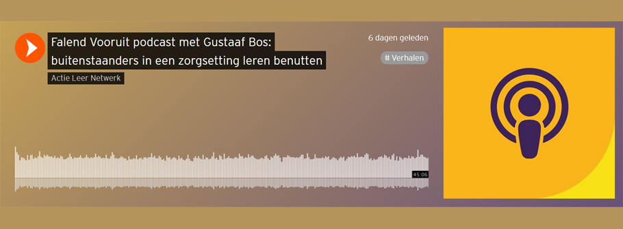 podcast Falend Vooruit met Gustaaf Bos