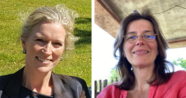 Claudia van Werkhoven en Hanke Drop