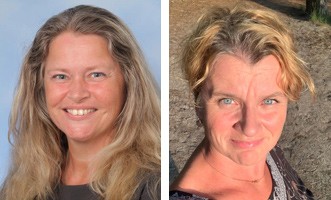 Petra van Bakel en Anita Keur