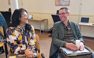 Siema Ramdas en Jan Broersen