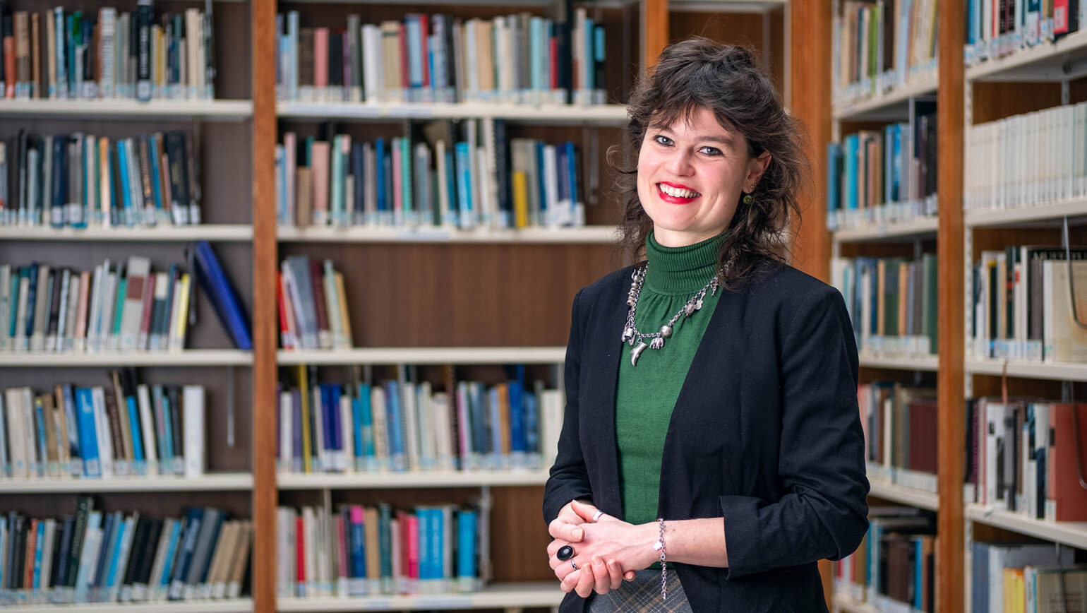 Portret van alumnus Eva Grosfeld